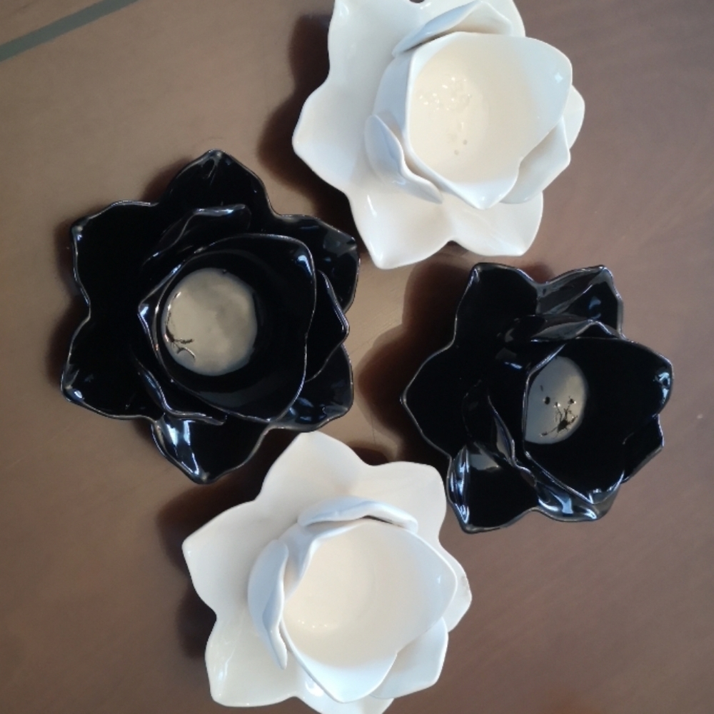Bo concept flower tea light holder (32$ for all 4) - Picture 8 of 11